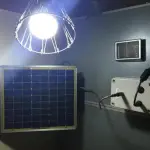 Batterie smartphone illuminano lampadine Led