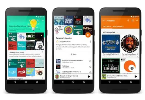 Google Play Music, arrivano i podcast