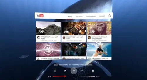 Youtube e Daydream per la realtà virtuale